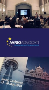 Spring Conference du réseau AVRIO ADVOCATI