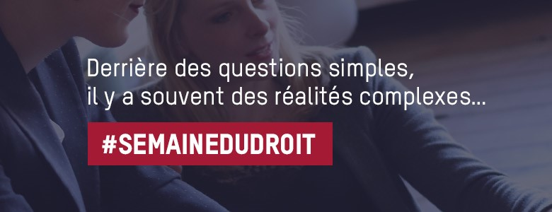 Le Cabinet EMO AVOCATS participe à la SEMAINE DU DROIT organisée par le CNB