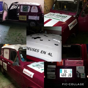 EMO Avocats présent sur le 4L Trophy au Maroc comme sponsor des Baroudeuses en 4L