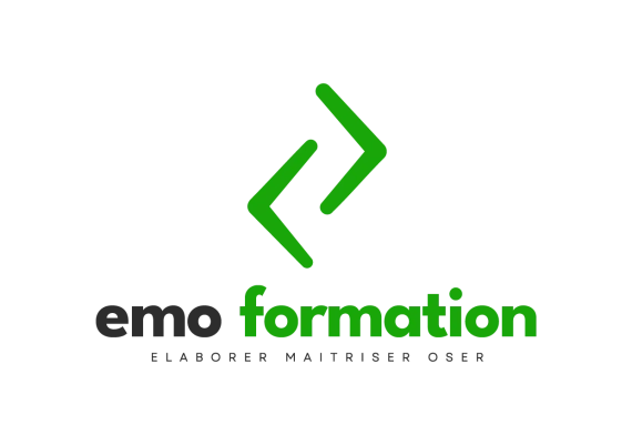 Logo_Emo formation_gris et vert